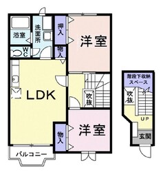 エスペランザの物件間取画像